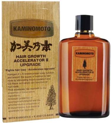 Kaminomoto Hair Growth Accelerator II Upgrade Fights Hair Loss-Accelerates Regrowth (Made in Japan) Imported Hair Oil