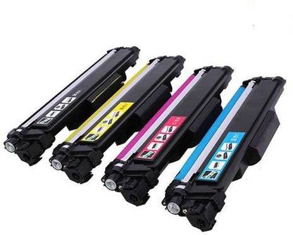 FINEJET Toner Cartridge for Brother HL-L3210CW, HL-L3230CDN, HL-L3270CDW, DCP-L3551CDW, MFC-L3735CDN, MFC-L3750CDW, MFC-L3770CDW Printer (Black Cyan Yellow Magenta) Black + Tri Color Combo Pack Ink Cartridge