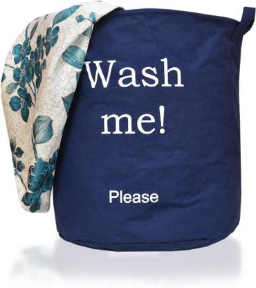 YELLOW WEAVES 50 L Blue Laundry Bag