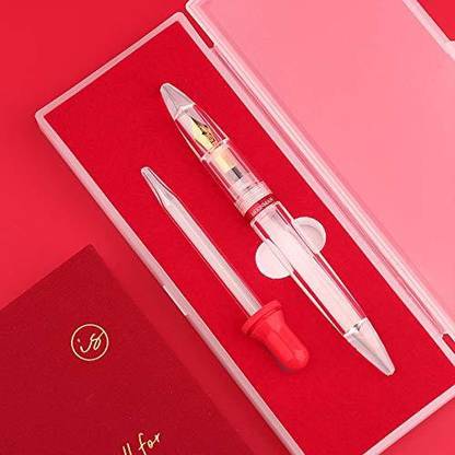 Moonman MAJOHN M2 Acrylic Clear Transparent Eyedropper filled Fountain Pens Fountain Pen