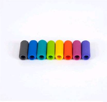KNAFS 8 Pcs Comfortable Pencil Grips, Soft Cushioned Foam Pencil Grip