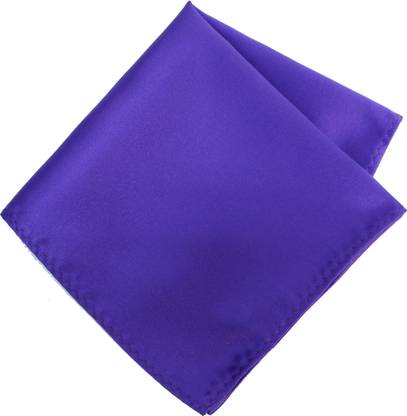 POCKET SQUARE Solid Satin Blend Pocket Square