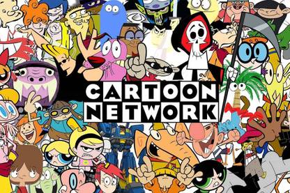 Cartoon Network Collage Waterproof Vinyl Sticker Poster || can2447-1 Fine Art Print