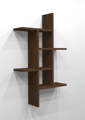 Wood Store Particle Board Wall Shelf
