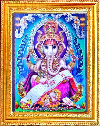 SUNINOW ganesh ji Religious Frame