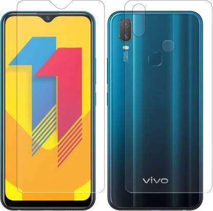 PR SMART Front and Back Tempered Glass for Vivo Y11