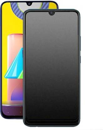 Techforce Edge To Edge Tempered Glass for Samsung galaxy M02, Samsung galaxy A12, Samsung galaxy M12, M12, Samsung galaxy M02s, Matte Temper Glass