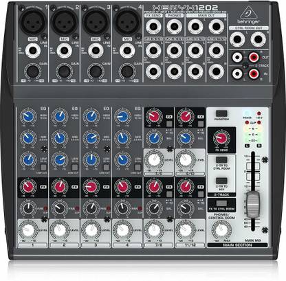 Behringer Xenyx 1202 Mixer (Black) Digital Sound Mixer