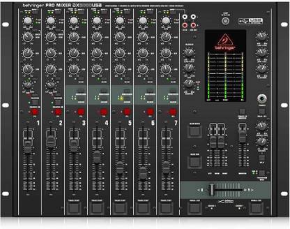 Behringer DX2000USB Professional 7-Channel DJ Mixer with infinium"Contact-Free" VCA Crossfader, USB/Audio Interface and Massive Software Bundle Digital Sound Mixer