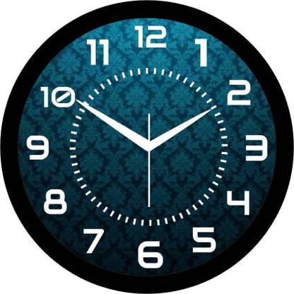 RUDRAAKSH Analog 30 cm X 30 cm Wall Clock
