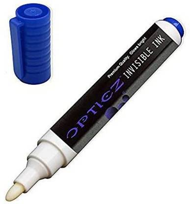 Opticz Uv light Reactive Large Tip Invisible Ink Marker,