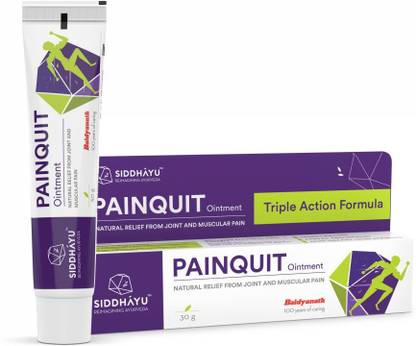 Siddhayu Painquit Ointment Pain Relief Gel I 30 Gms | Pack Of 2