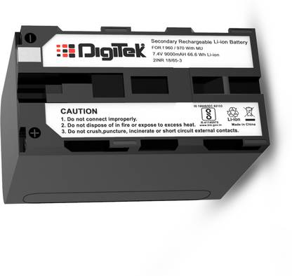 DIGITEK F 960-970 MU Lithium ion Rechargeable  For Sony DSLR Camera  Battery