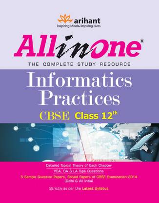 Cbse All in One Informatics Practices Class 12th