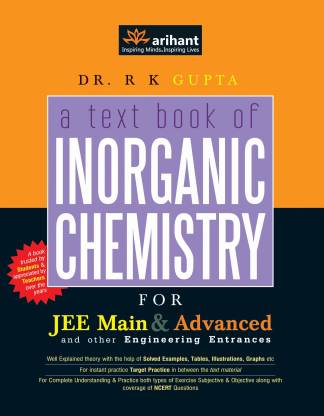 A Textbook Of Inorganic Chemistry For JEE Main & Advanced And Other Engineering Entrances