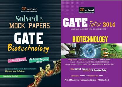 Gate Graduate Aptitude Test in Engineering: Biotechnology Guide and Solved Papers