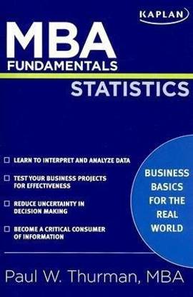 MBA Fundamentals Statistics