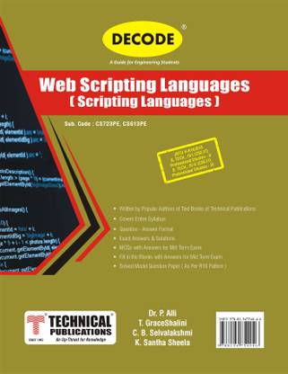 Decode - Web Scripting Languages