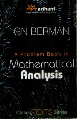 A Problem Book in Mathematical Analysis