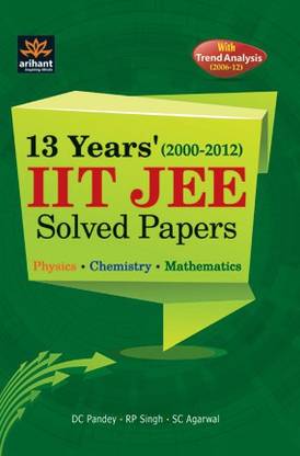 13 Years' IIT JEE Solved Papers 2012
