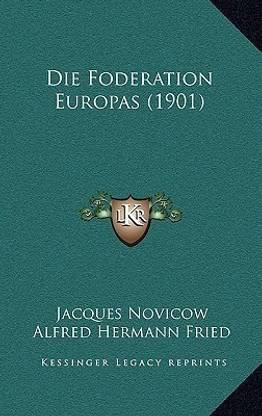 Die Foderation Europas (1901)