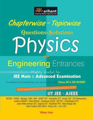 Chapterwise & Topicwise Physics Previous Years' Engineering Entrancess (Question with Solutions)