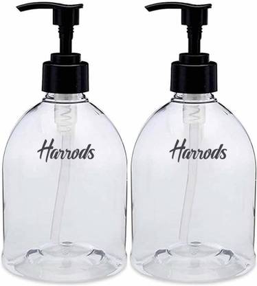 HARRODS Empty Bottles for hand wash, Oil, Moisturizer Combo Pack 300Ml each 300 ml Bottle