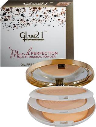 Glam21 1 Match Perfection Multi Mineral 2 in 1 Compact Powder (20 GM) Compact