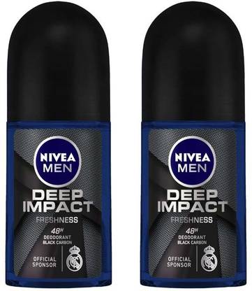 NIVEA Deep Impact Freshness Roll On 50ml Deodorant Roll-on  -  For Men