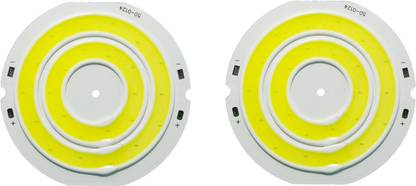Ovicart 3.7v Round LED Strip 9Watt Cob LED Chip Pack of 2 Electronic Components Electronic Hobby Kit