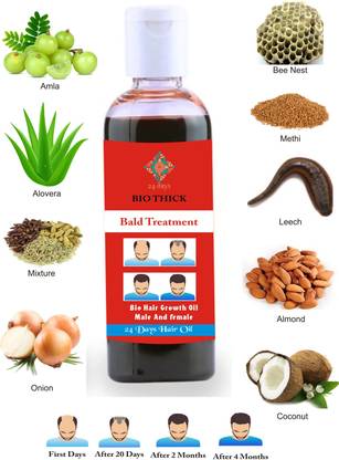 24 DAYS bio thick stop hair loss and regrowth hair 100 ml Hair Oil