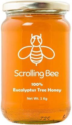 Scrolling Bee Eucalyptus Tree Honey - 1Kg
