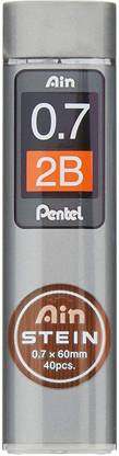 PENTEL Mechanical Pencil Lead, Ain Stein, 0.7mm, 2B (C277-2B) Lead Pointer