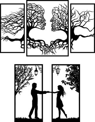 lime shades MDF Wall Photo Frame