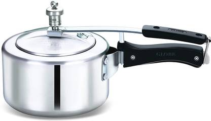 globe 3 L Inner Lid Induction Bottom Pressure Cooker