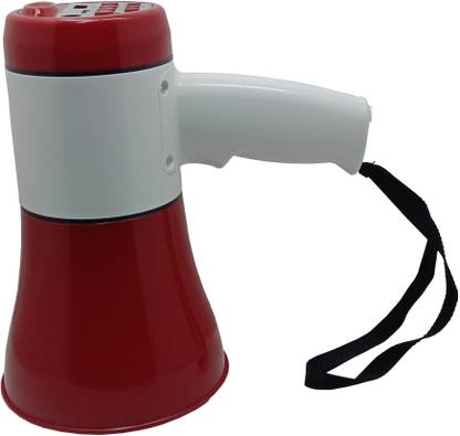 MNT Sales 30W Hand Held Mega Phone With 120 Seconds High & Long Definition Recording With Plentiful Music & Siren Sound Source ABS Material More Comfortable To Hold & Grab Somatology Hand Held Mega Phone 619 Outdoor PA System