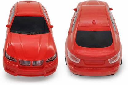 Yobo Model Car Simulation Full - Function with 3D Light Go Forward, Backward, Stop , Remote control car for kids (Red)