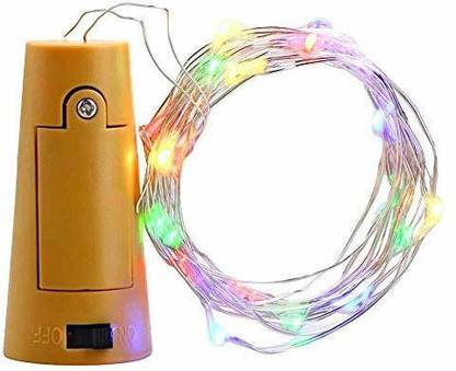Glowtornix 20 LEDs 2.21 m Multicolor Color Changing String Rice Lights