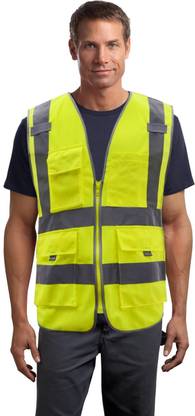 VRITRAZ SV_Green_ULine Safety Jacket