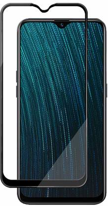 ELEF Edge To Edge Tempered Glass for Oppo A5s 11D Gorilla Tempered Glass Full Screen Covrage with 9H Hardness