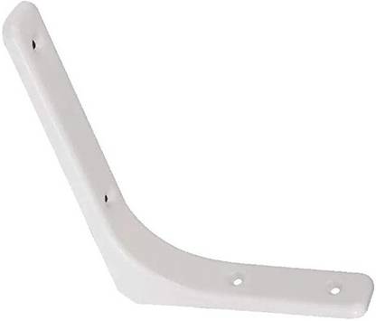 DIY Crafts Triangle Folding Angle Bracket Heavy Support Wall Mounted Bench Table Shelf Bracket Furniture Hardware + Screw (Pack of 2 Pcs, 75 * 75 * 1.2 Silver Polish) 75*75*1.2 Shelf Bracket