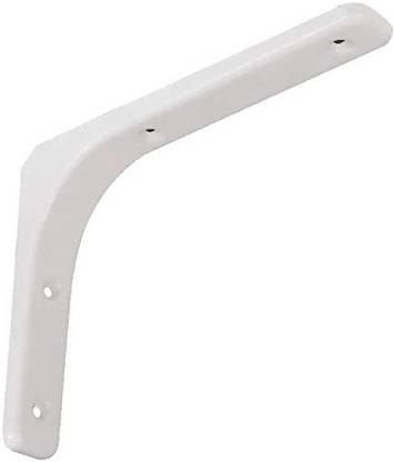 DIY Crafts Triangle Folding Angle Bracket Heavy Support Wall Mounted Bench Table Shelf Bracket Furniture Hardware + Screw (2 Pcs Set, 100 * 100 * 1.2 Silver Polish) 100*100*1.2 Shelf Bracket