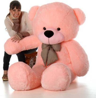Teddywala 3 Feet Teddy Bear valentines gift for girls Loveable and Huggable Baby Pink