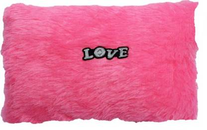 Corvell Love Pink Stuffed Cushion | For New Born Baby, Small Kids, Boys and Girls  - 25 cm