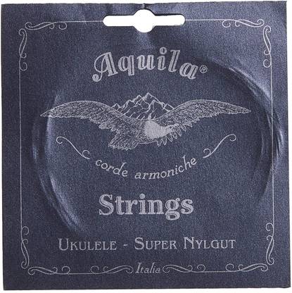 AQUILA Super Nylgut AQ-106 Tenor Ukulele Strings - High G - 1 Set of 4 Tenor Ukelele Strings