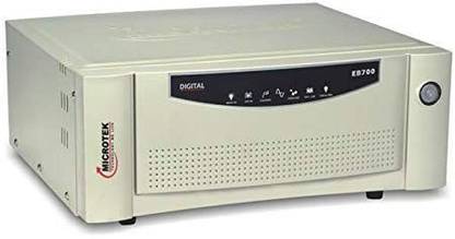 Microtek EB 700 VA UPS Inverter 120 V Delta Conversion Tower Model UPS with Overload Protection 3 Outlet Plugs