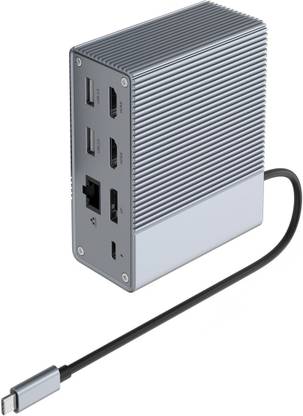 HyperDrive 12 in 1 USB C Docking Station hub for MacBook , PC , laptops and tablets with Type C ports G212 USB Hub