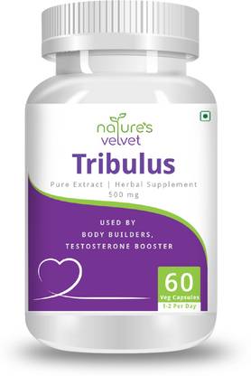 Natures Velvet Lifecare Tribulus Gokshura Gokhura Pure Extract 500 mg