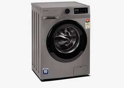 Panasonic 7 kg with Wi-Fi Enabled Fully Automatic Front Load Washing Machine with In-built Heater Silver