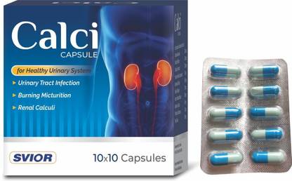 SVIOR Calci Capsule 100 Cap. (Pack of 1)